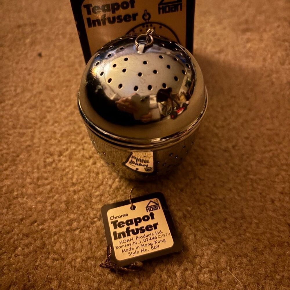 Vintage Hoan Teapot Infuser Hong Kong *New Old Stock*